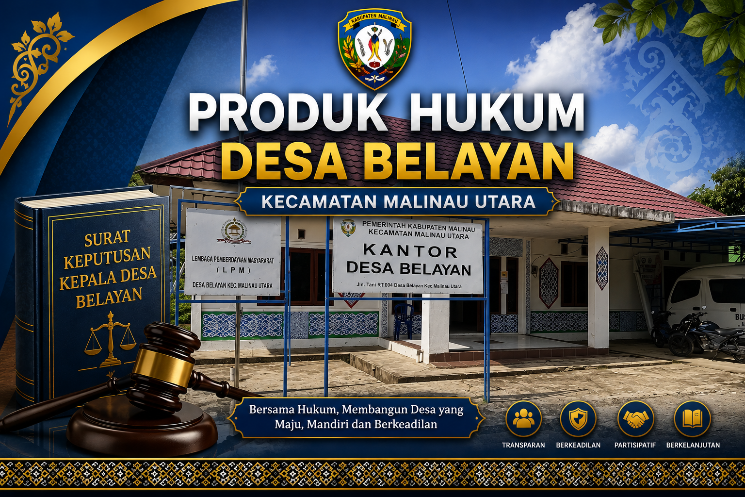 SK Pengangkatan Perangkat Desa Belayan