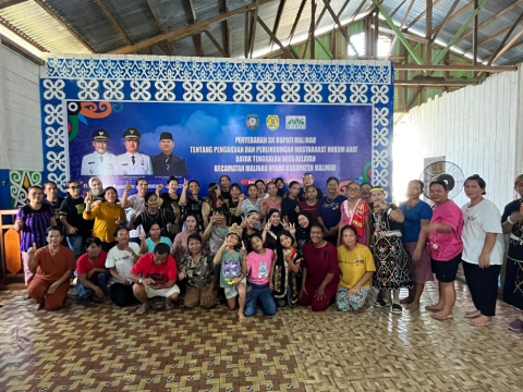 Fasilitator KKI WARSI  Desa Belayan dan Masyarakat